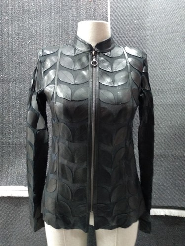 Womens Leather Jacket Womens Leather Womens Jacket Leather Womens All Colors - Picture 27 of 106