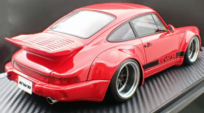 Porsche 911 RWB 964 Red 1/18 - IG3636 IGNITION MODEL