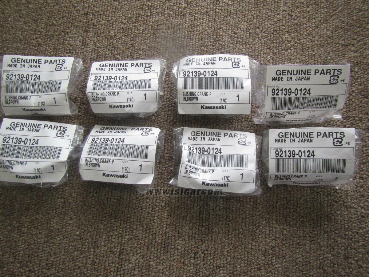 KAWASAKI NINJA ZX-10R 2007-2010 BUSHING SET CRANK PIN BROWN 92139