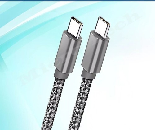 USB Type C to Type C Cable USB C Fast Charger Lead For iPhone 15 Plus Pro Max - Picture 13 of 26