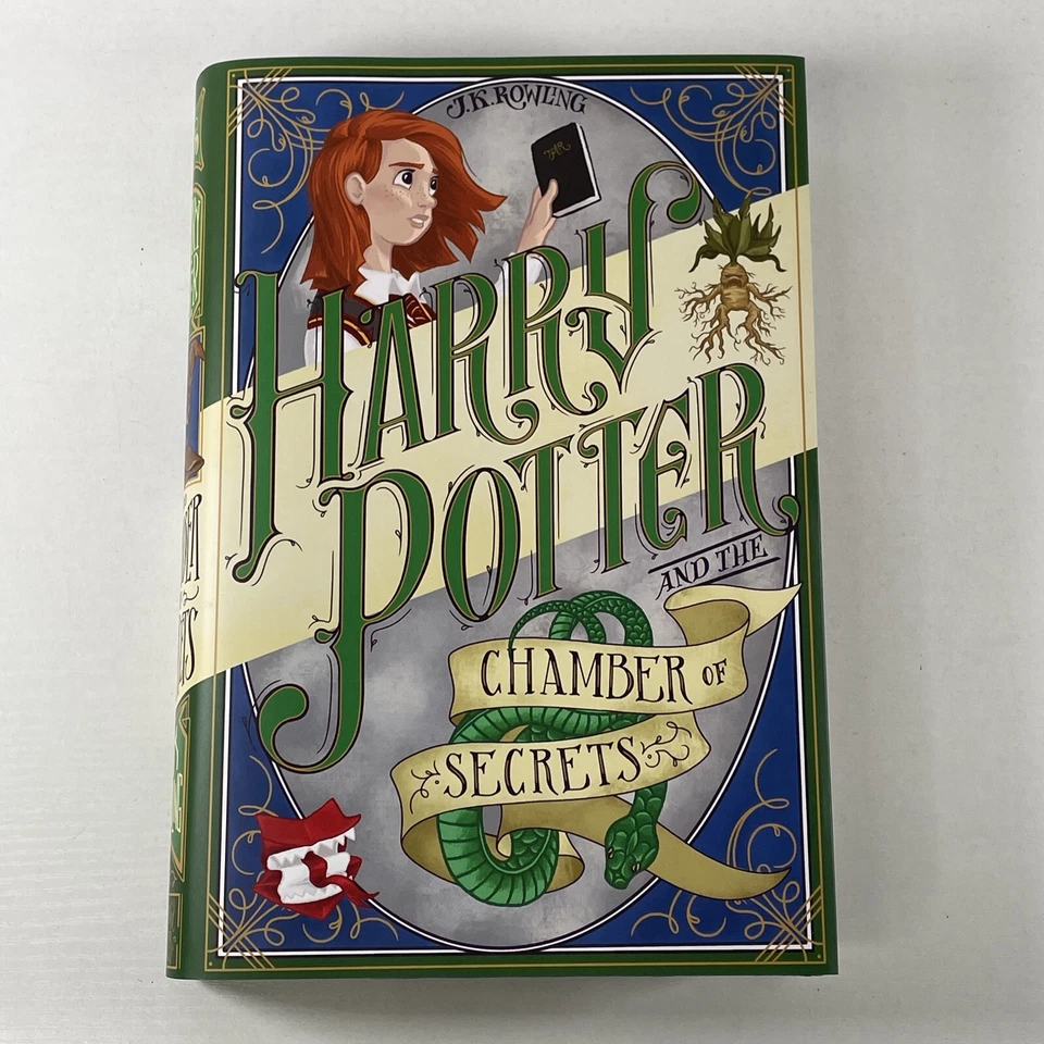 Harry Potter Complete Cartoon Art Hardcover Book Set 1-7 J.K. Rowling - Image 4 of 4