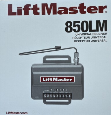 Liftmaster 850LM Universal Receiver Commercial Buildings Multi-frequency Radio