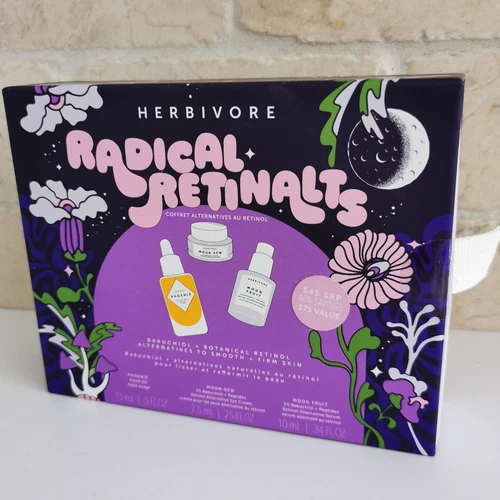 Radical Retinalts Herbivore Sealed New In Box Bakuchiol Skincare Gift Set