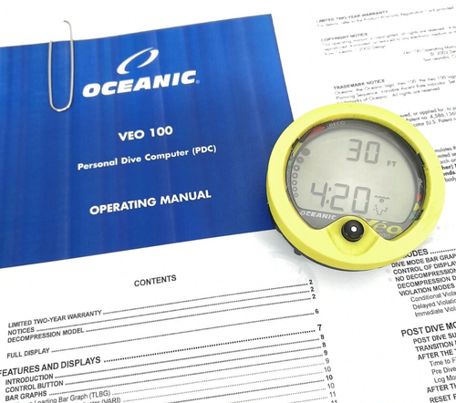 Oceanic Veo 100 Scuba Dive Computer Puck Module Diving Veo100 Diving #3177 - Picture 5 of 13
