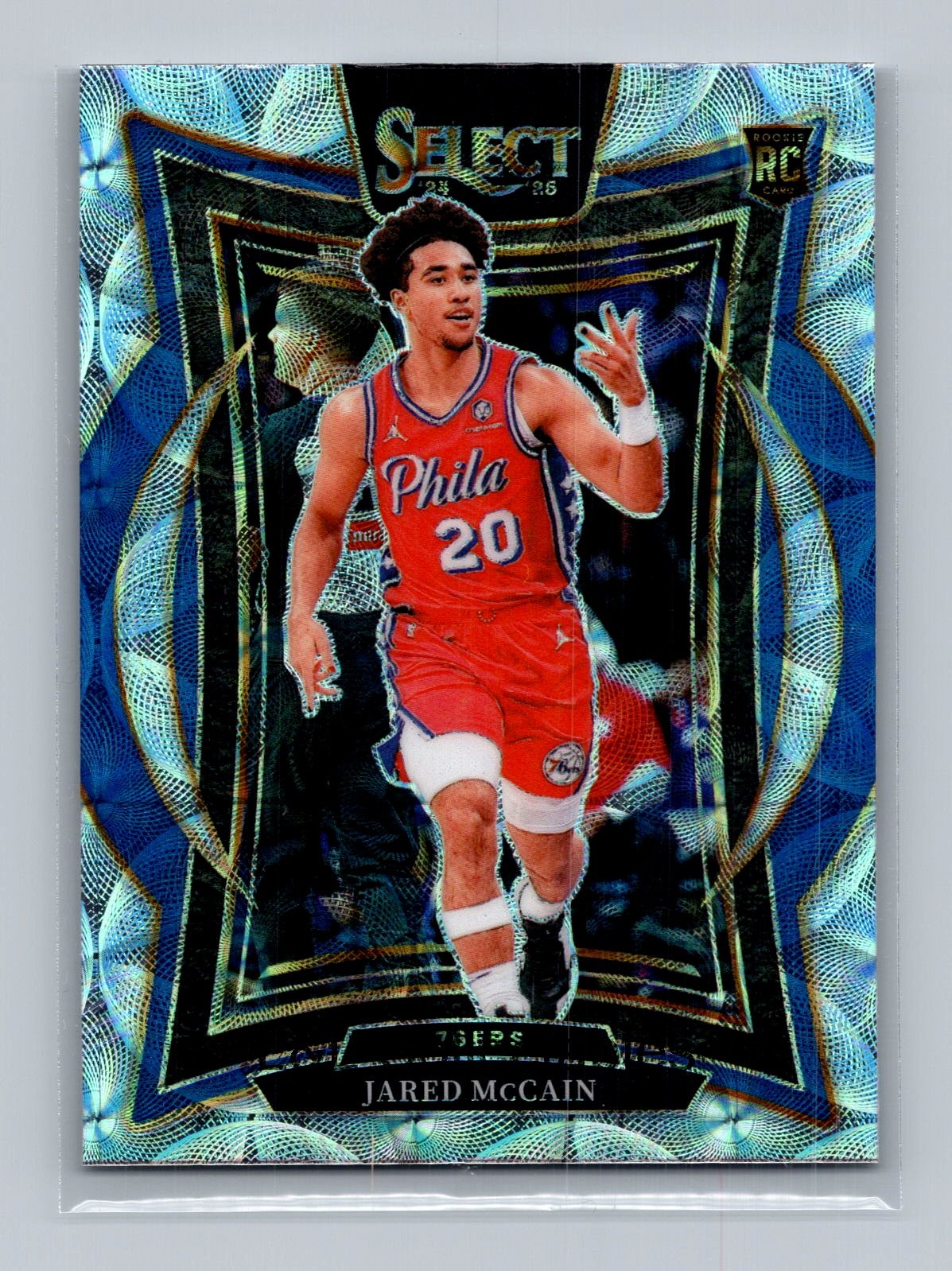 2024-25 Panini Select #82 Jared McCain Scope Prizm