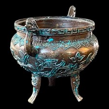 古董中国青铜香炉1900-1940 | eBay