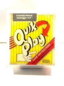 Fisher Price Perfect Fit NES Original Game + Quik Play Game Box (Nintendo, 1990)