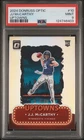 2024 PANINI DONRUSS OPTIC UPTOWNS #10 JJ MCCARTHY ROOKIE RC PSA 9
