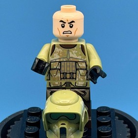 LEGO: Clone Scout Trooper - 41st Elite (P2) (SW0518) Star Wars Set 75042 (2014)