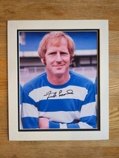 Frank Saul, Queens Park Rangers. 12x10 Personally Signed Mounted Photo