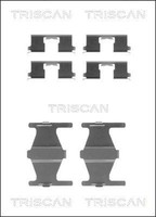 Triscan ZubehöRsatz, Scheibenbremsbelag 8105 141589 Passend FüR Nissan