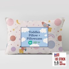 Toddler Pillow with Space Boy Microfiber 13x18 13x20x4 11 - Galaxy Boy