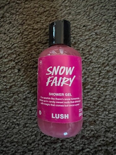 Limited Edition Discontinued Lush Snow Fairy Duschgel 3,3 fl. Oz.