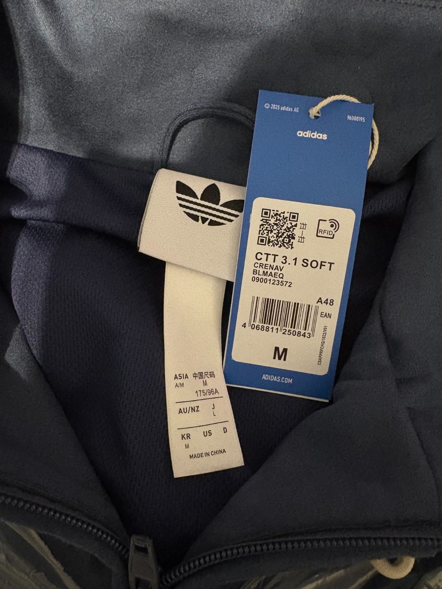 Adidas Chinese New Year Snake Track Jacket China Exclusive Blue M