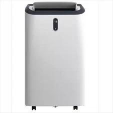 14,000 (10,000 BTU DOE) 115-Volt Portable Air Conditioner Cools 470 Sq. Ft. with