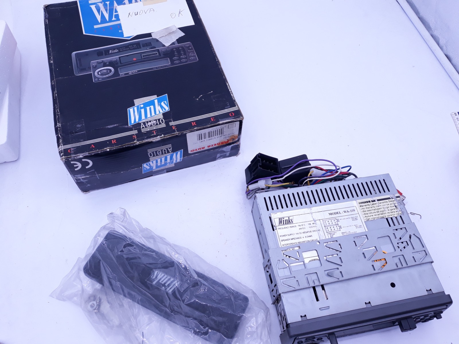 Autoradio Vintage Winks WA109 - Bluetooth per Autobianchi, Opel, VW