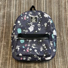 Bioworld Disney Nightmare Before Christmas Mini Purse Backpack Jack Sally