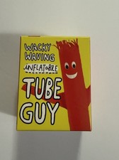 Wacky Waving Inflatable Tube Guy 17 Inch With Book New 