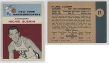 1961-62 Fleer Richie Guerin #17 Rookie RC HOF