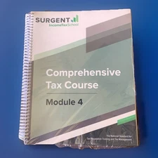 Surgent Income Tax School Comprehensive Tax Course Module 4 SEALED