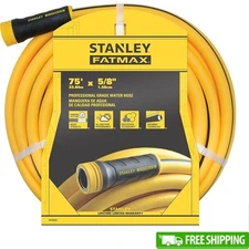 Heavy Duty Garden Hose Polyurethane PVC AntiKink Easy Twist Collar 500 PSI New