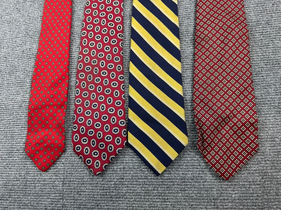 Brooks Brothers - LOTE DE 4 - Fabricantes - Corbatas de seda para hombre Foto 2 de 4