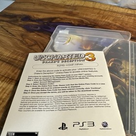 Uncharted 3 - Drake's Deception PlayStation 3 - CIB Tested - PS3 PSThree