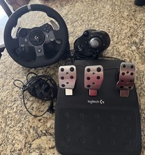 Logitech G920 Racing Wheel and Pedals  Shifter Xbox/PC Tested Working