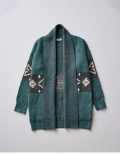 Relaxed Shawl Cardigan -Priya Jacquard Topper