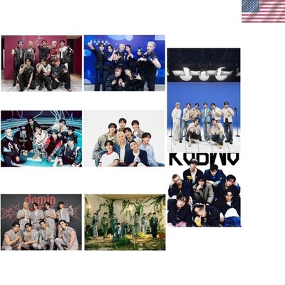 Set of 8 Unframed Stray Kids Posters - Perfect for Home & Birthday
