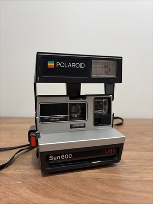 Vintage Polaroid Sun 600 LMS Instant Film Camera Untested Made In USA