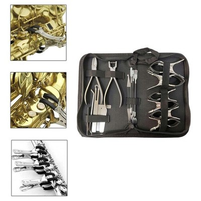 Sax Reparaturset Saxophon Reparaturwerkzeug Flöte und andere Blasinstrumente 69