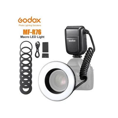 Godox MF-R76 N TTL Flash Macro Pour Nikon - Photo 1/4