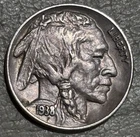 1938d Buffalo nickel, nice original XF/AU  condition Full Date Full Horn