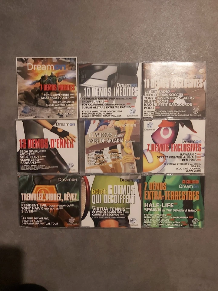 Lot de Jeux Demo DREAMCAST Dreamon - SEGA DREAMCAST - Photo 2/4