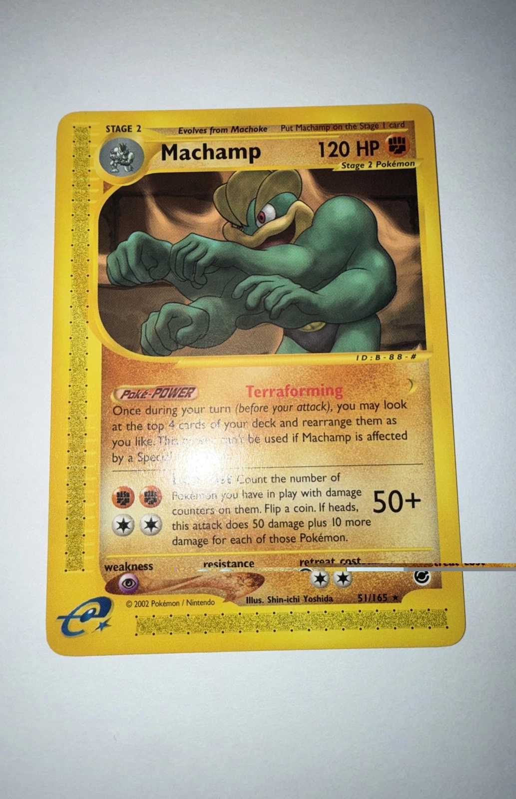 Machamp 051/165 Expedition Base Set Regular