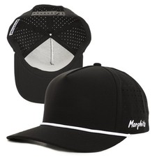 Performance Golf Hat for Men and Women, White Breathable Athletic Cap, Lightw...