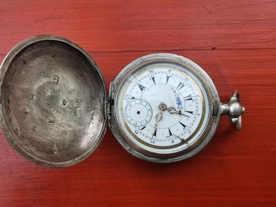 vintage antigue historically Ottoman pocket watch BILLODES