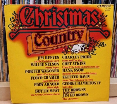 Various - Christmas Country (UK vinyl compilation) 1970s