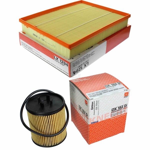 Mahle / Knecht Set Filterpaket Luftfilter Lx 1294 ÖLfilter Ox 182D-image