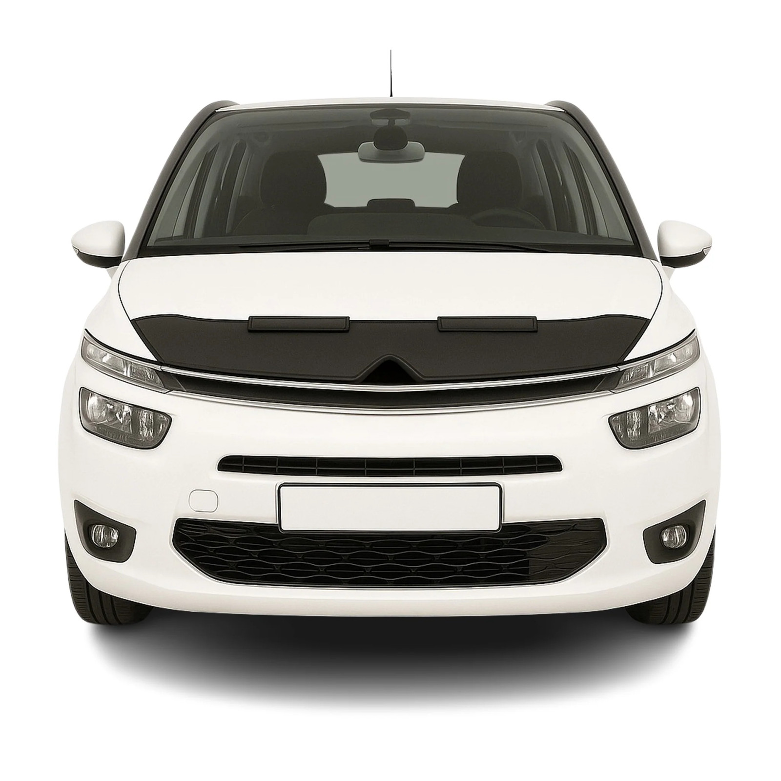 Protège capot noir en vinyle pour Citroen C4 Picasso de 2013 à 2018