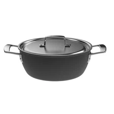 Demeyere Black 5 Stainless Steel with Ceramic exterior coating 3.5-qt Dutch