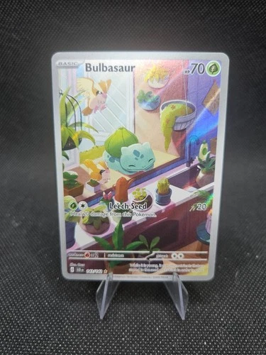 Bulbasaur 143/142 Pokemon Stellar Crown Holo NM