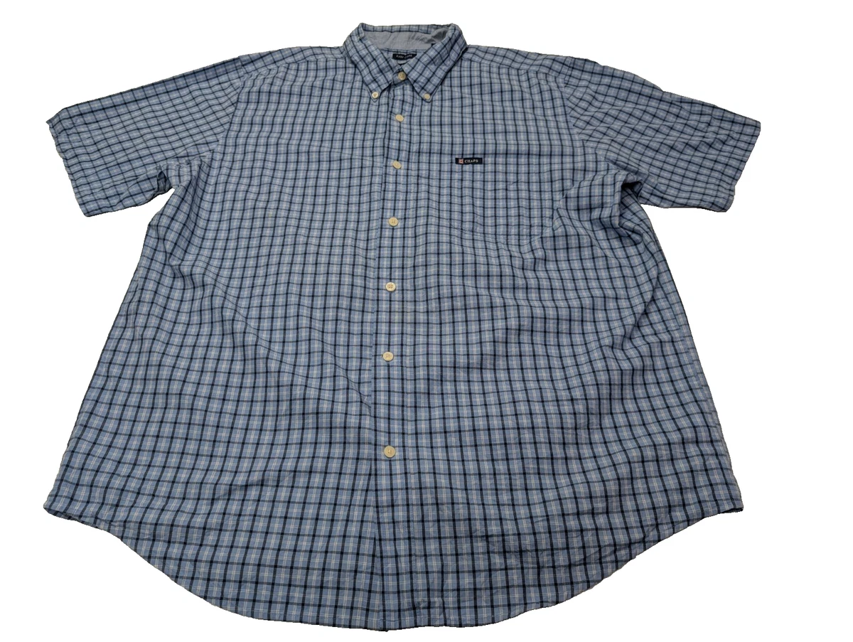 Chemise De Pêche Habit Ventilée Homme 2XL Bleu à Carreaux - Légère Et Manches Longues