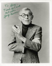 GEORGE BURNS - AUTOGRAPHED INSCRIBED PHOTOGRAPH