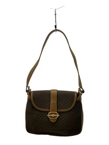 Sac bandoulière GUCCI toile BRW motif all over bag toile du Japon "1212
