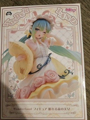 Hatsune Miku Sleeping Beauty Ver. Wonderland Taito Vocaloid Figure New US