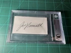 Joe Namath New York Jets Cut Autograph Signed Beckett Super Bowl MVP HOF AFL