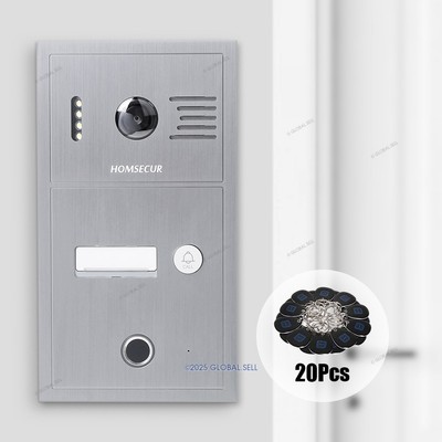 B19AP-H IP PoE Camera Fingerprint RFID Access For HDK Video Door Phone System