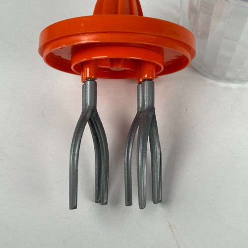 Vintage 60erJahre RÜHRFIX HANDMIXER Original Rührfix TYPE B Handrührgerät orange - Picture 5 of 5